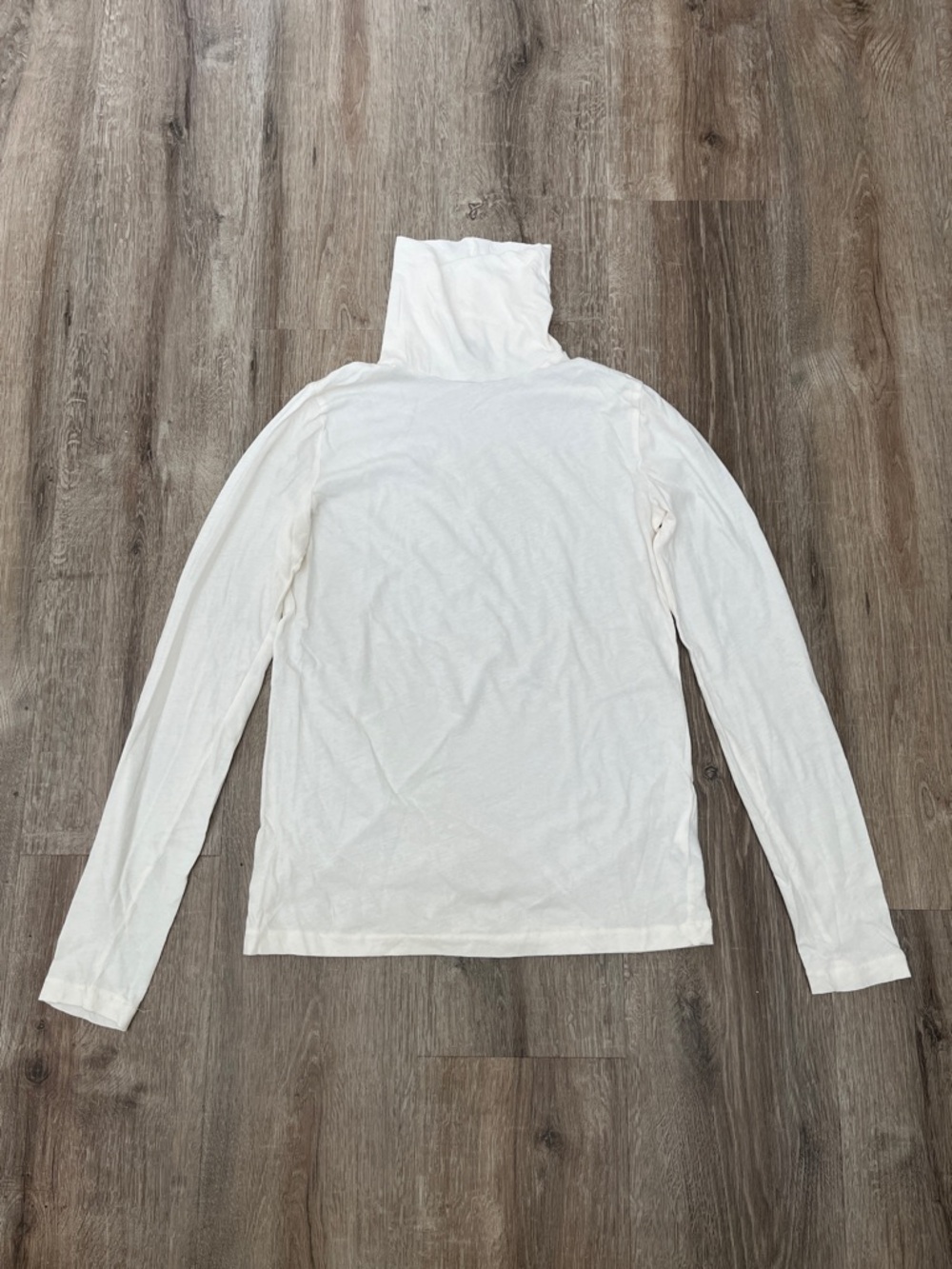 NWOT J. Crew Ivory Turtleneck Top